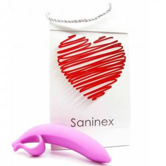 Saninex Dildo Banana Orgasmic Fantasy Pink