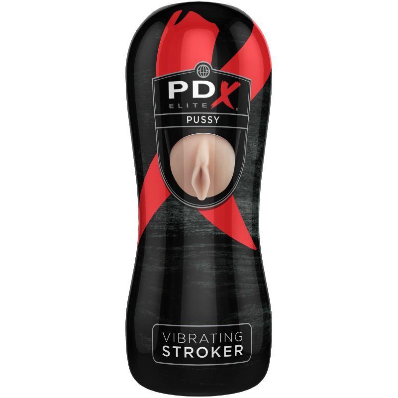 Pdx Elite Vibrating Pussy Stroker - Masturbátor