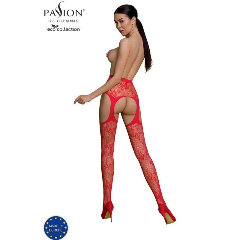 Passion - Eco Collection Bodystocking Eco S001 Red