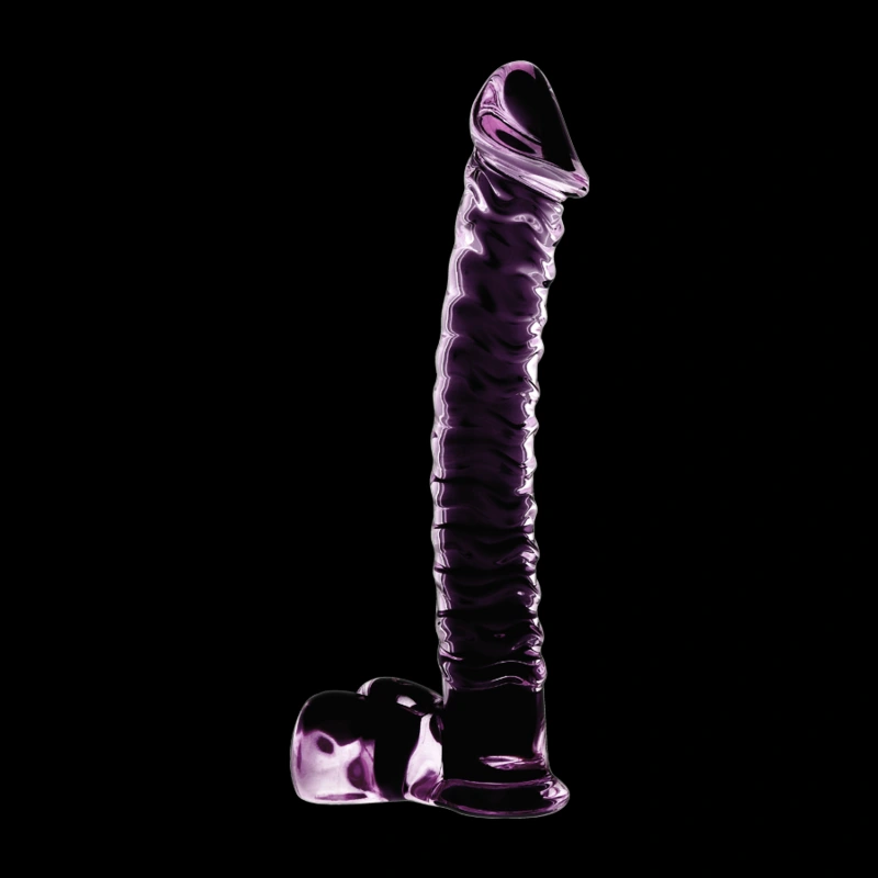 Nebula series by ibiza - model 23 dildo borosilicate glass pink 21.5 cm -o- 4 cm 6
