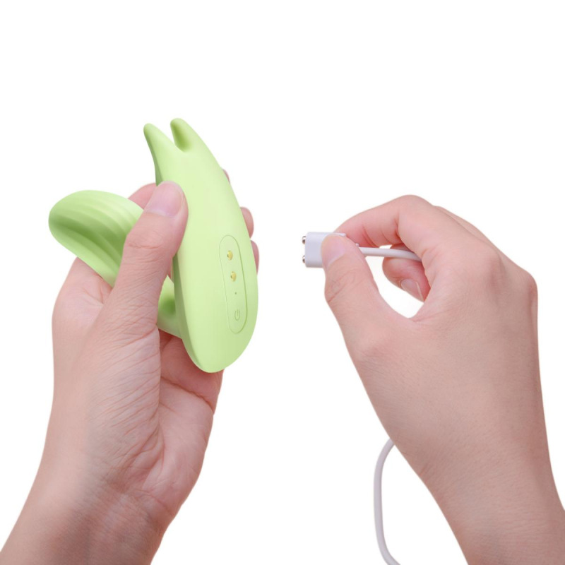 Magic Motion – umi smart wearable dual motor vibrator green 8