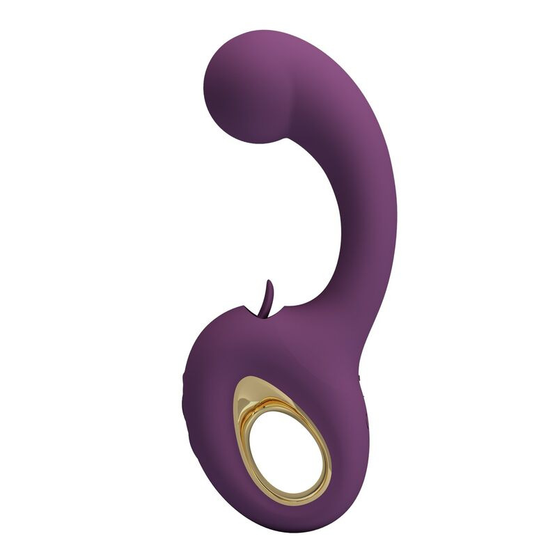 Pretty love - brynnlee rechargeable vibrator with oral stimulator 10 vibrations & 5 licking function 2