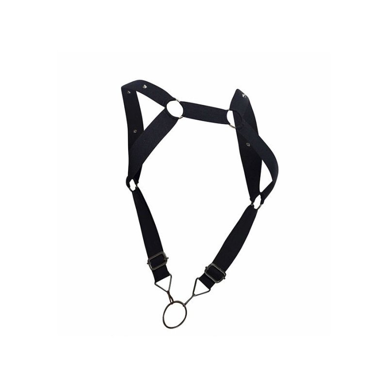 Mob - dngeon harness with straight back black one size 6