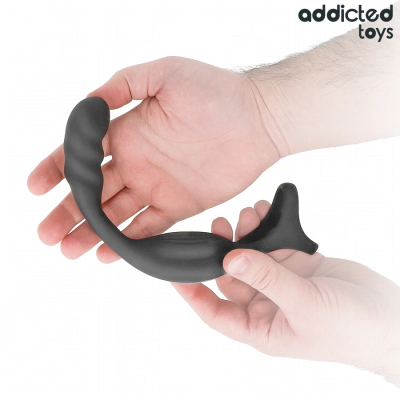 Addicted toys - dual prostatic cock ring remote control 5