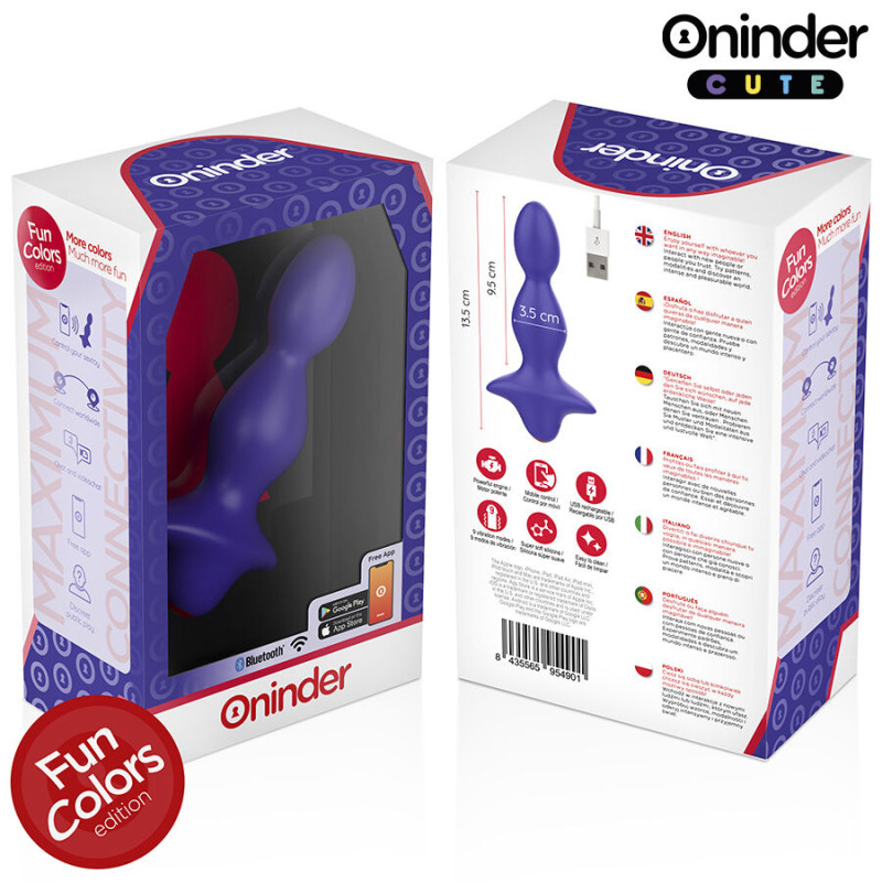 Oninder cute - love butt vibrating anal plug dilator - free worldwide app 7