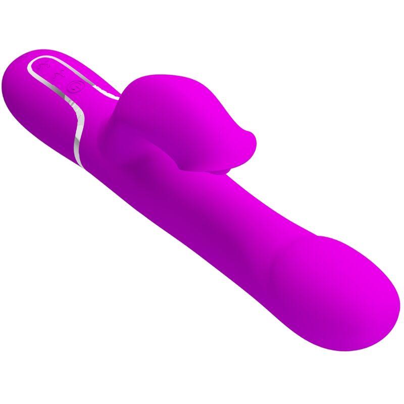 Pretty Love - Rabbit Vibrator Pearls Violet 3