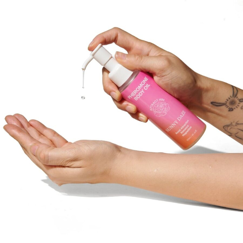 Eye of love - bloom body oil with pheromones sunny daze 120 ml 1