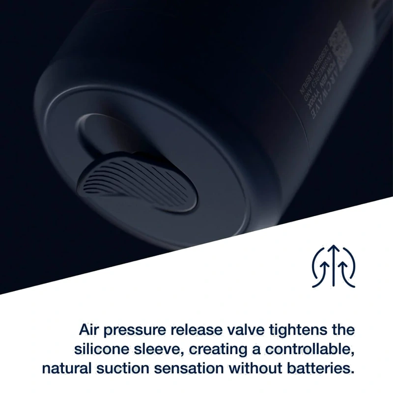 Arcwave - pow manual stroker with suction control blue 5