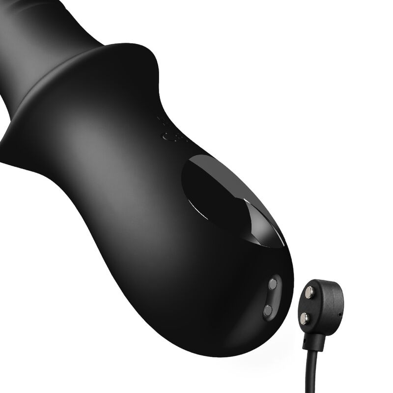 Anal fantasy elite - pleasure wave rechargeable black anal massager 1