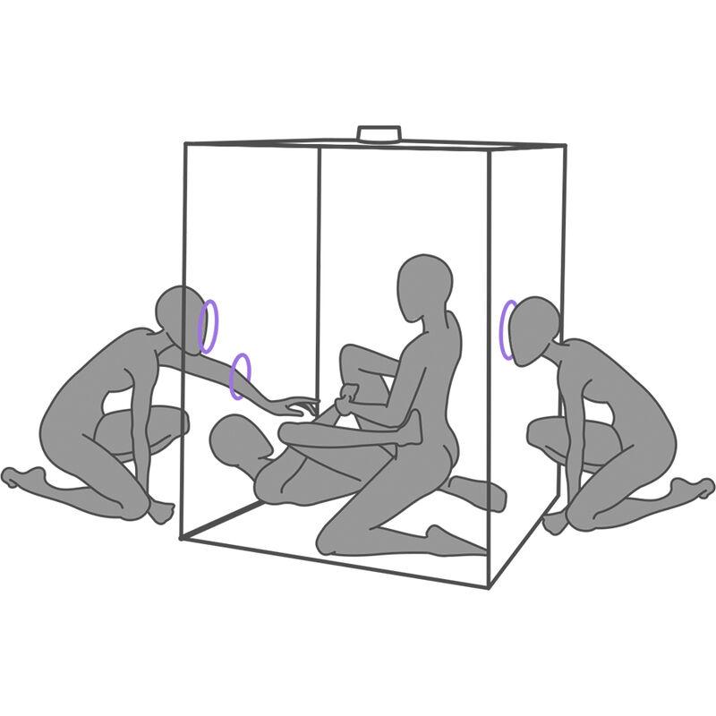 Secret dome - kink club cabin scandale purple 3