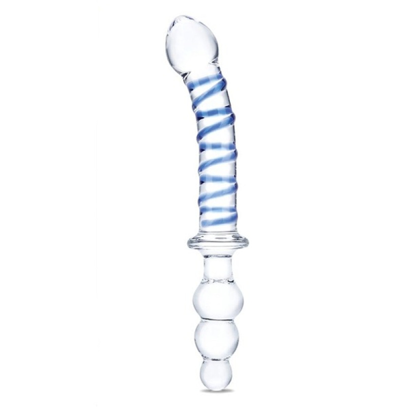 Glas - Twister Dual-Ended Dildo - Sklenené Dildo