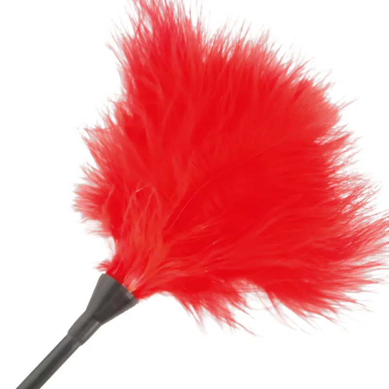 Darkness Red Feather 42cm - Šteklítko