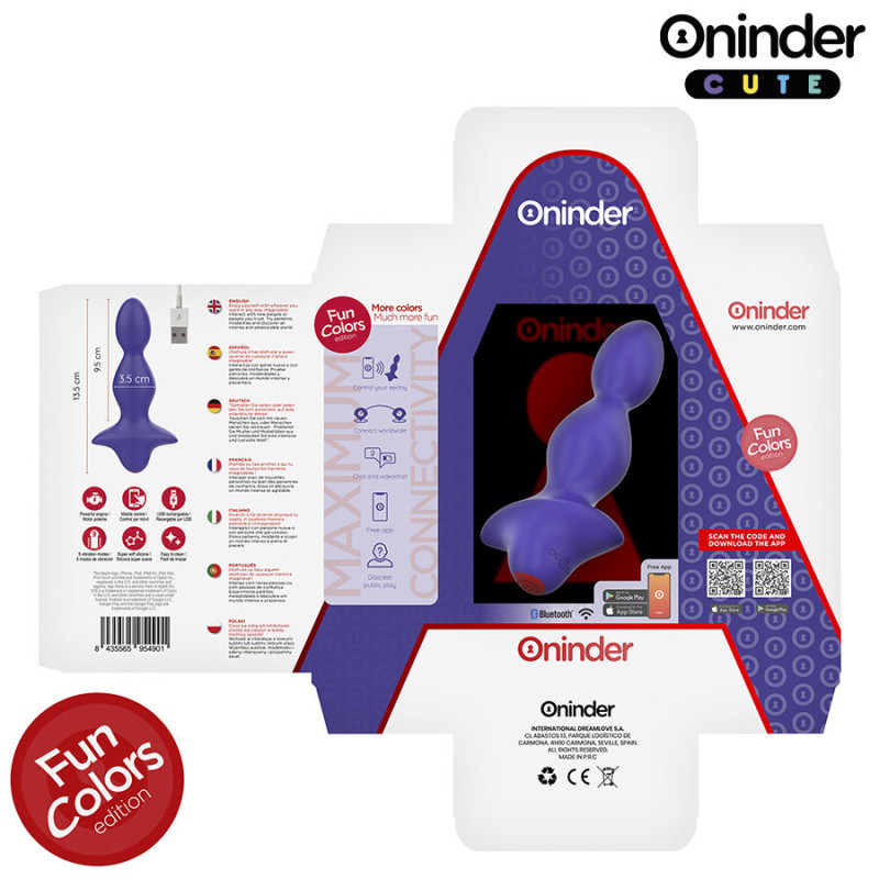 Oninder cute - love butt vibrating anal plug dilator - free worldwide app 6
