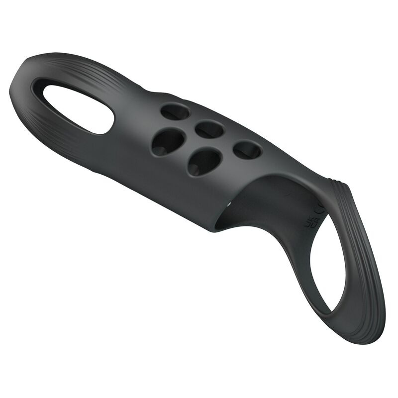 Pretty love - craig rechargeable vibrating penis ring black 9