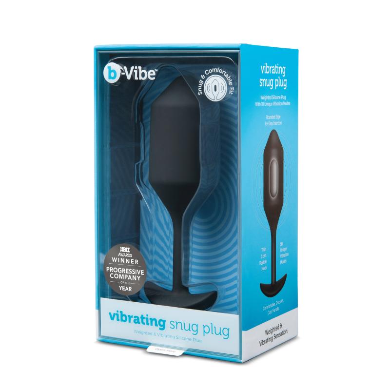 B-Vibe - Vibrating Snug Plug Xl Black 5