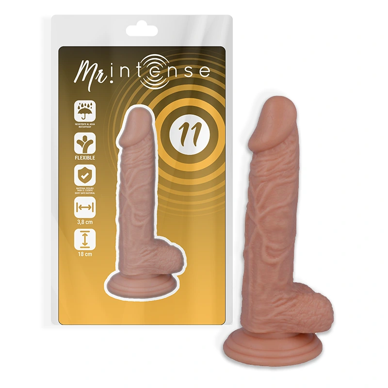 Mr intense - 11 realistic cock 18 cm -o- 3.8 cm 6