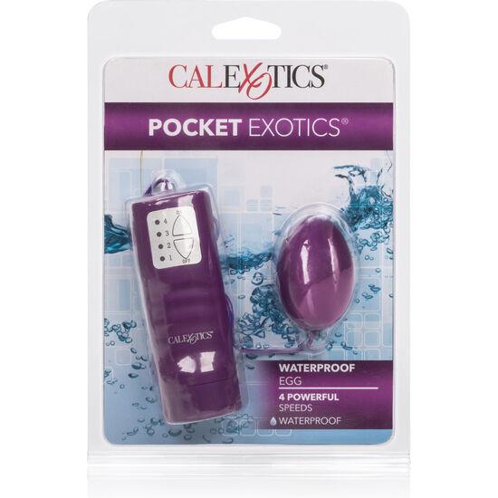 Calex Pocket Exotics Waterproof Egg Purple 4v