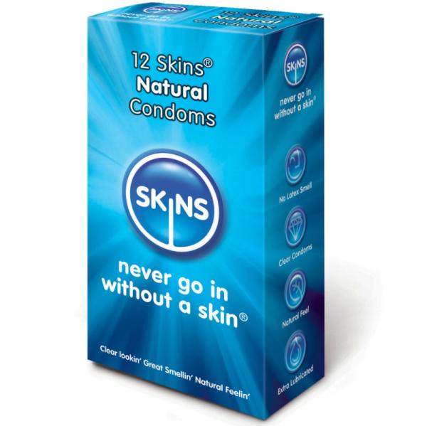 Skins Condom Natural Pack 12 1