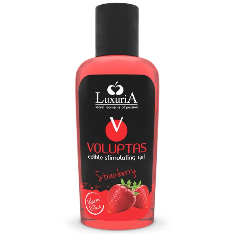 Luxuria Voluptas Edible Stimulating Gel Warming Effect - Strawberry