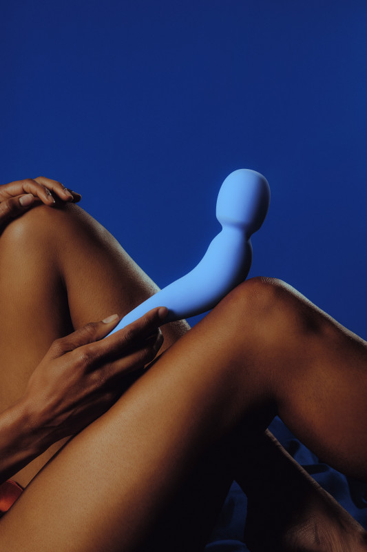 Dame Products - Com Wand Massager Periwinkle 6