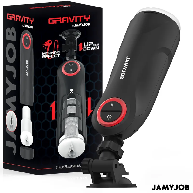 Jamyjob - gravity automatic vagina masturbator 5 suction modes