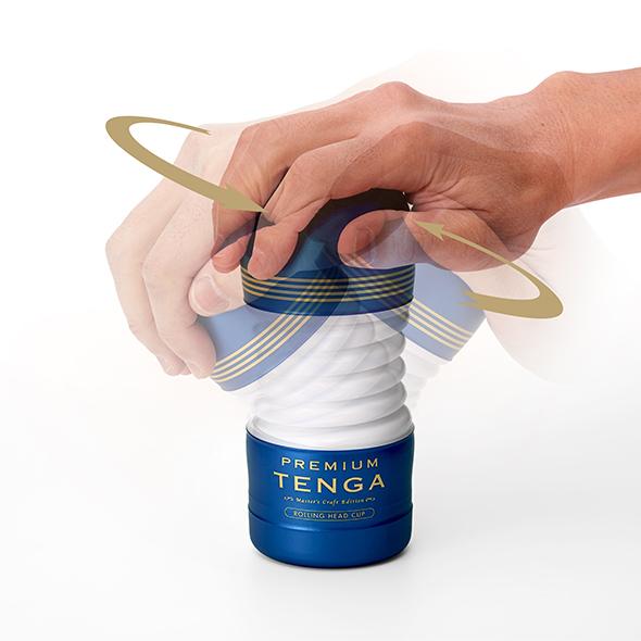 Tenga - Premium Rolling Head Cup - Masturbátor 6