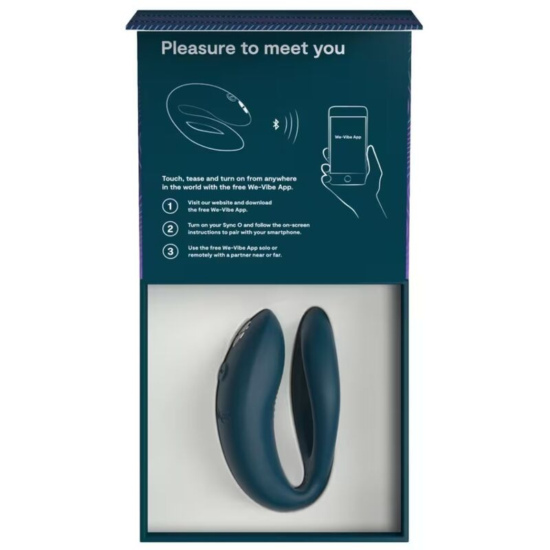 We-vibe - sync o flexible vibrator remote control dark green 11