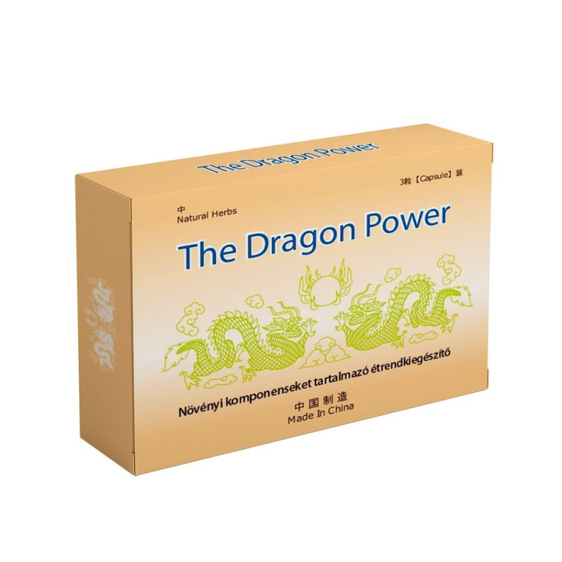 The Dragon Power Original 3ks Capsule - Podpora Erekcie