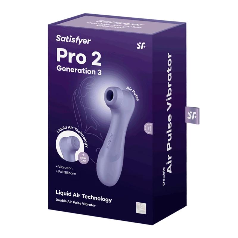 Satisfyer - Pro 2 Generation 3 Lilac - Stimulátor Klitorisu 4