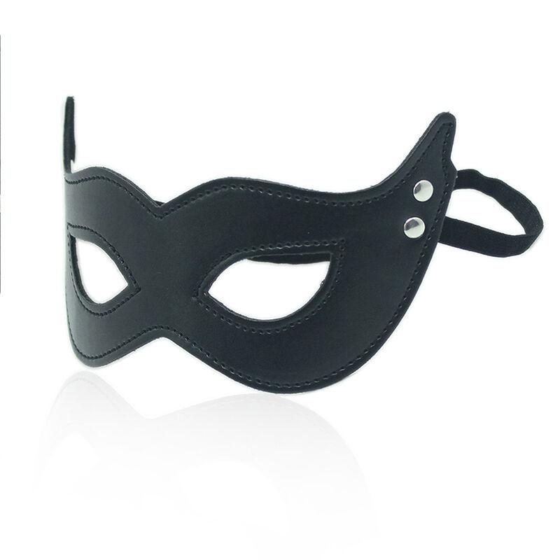 Ohmama Fetish Pu Mask With Rivets 1