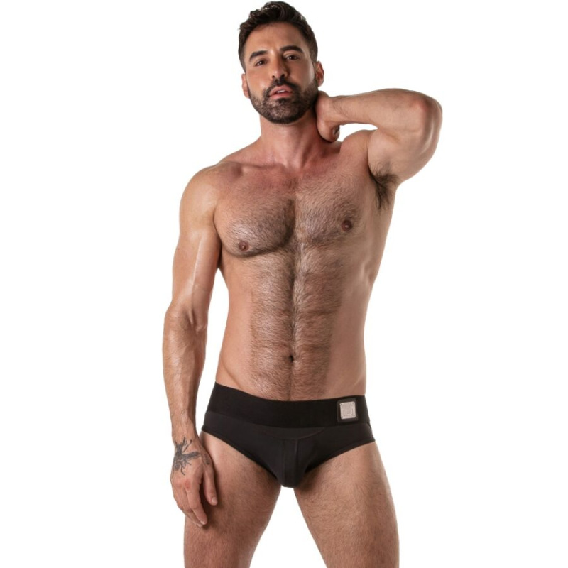Locker gear - wide waistband jock brief blue s 3