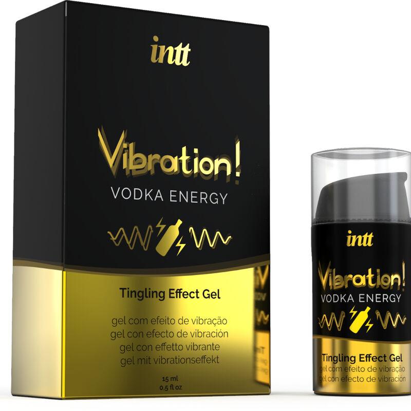Intt - Powerful Intimate Stimulant Liquid Vibrating Gel Vodka 15ml 1