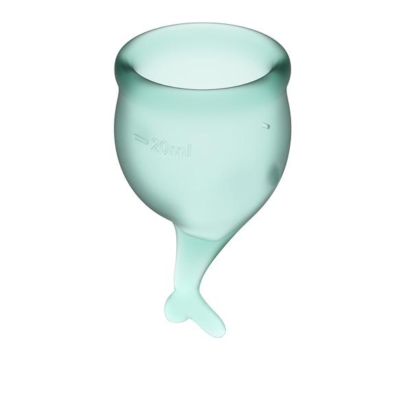 Satisfyer - Feel Secure Menstrual Cup Set Dark Green