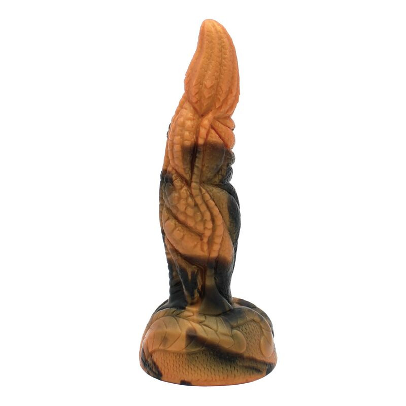 Power monsters - tyrannosaurus bicolor fantasy silicone dildo 20.5 cm Ø 5 cm