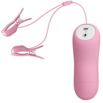Romantic Wave Vibrating And Eletric Shock Nipple Clamps