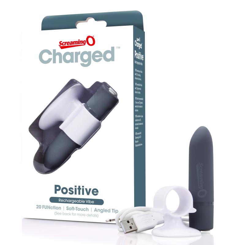 The Screaming O - Charged Positive Vibe Grey 1