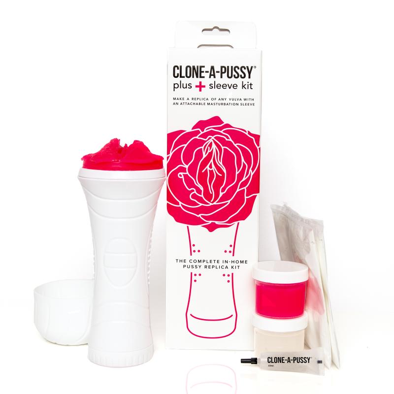 Clone A Willy - Clone-A-Pussy Kit Plus Sleeve Pink 11