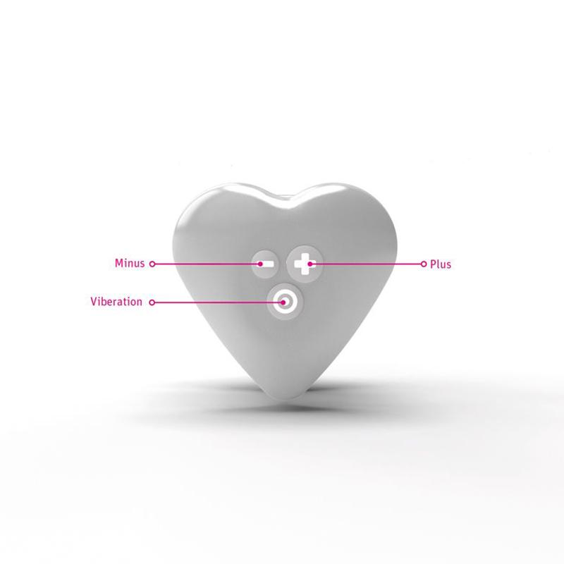 Mystim - Hearts Desire Lay-On Vibrator Rose 4