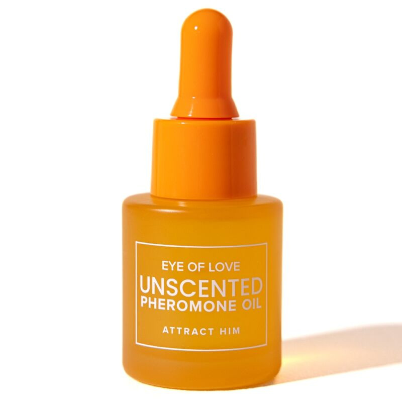 Eye of love - pheromone-infused perfumed oil for women, fragrance-free, 20 ml
