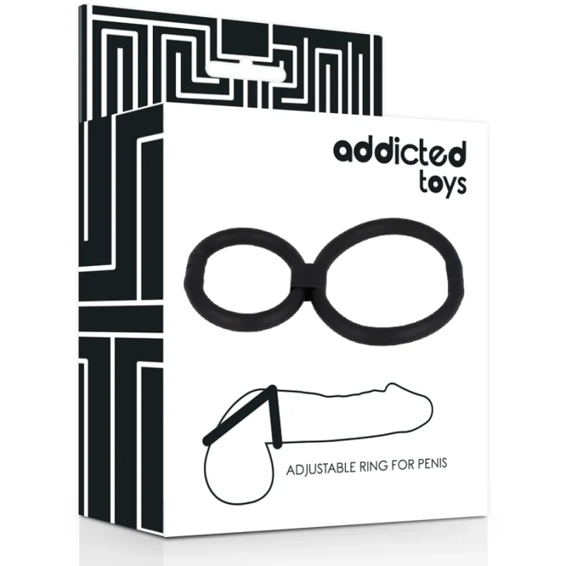 Addicted Toys Adjustable Rings For Penis - Krúžky Na Penis