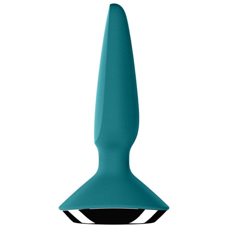 Satisfyer Plug Ilicious 1 Plug Vibrator - Green 2