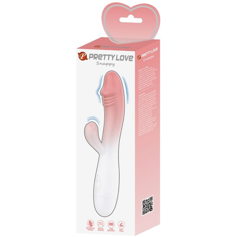 Pretty love - snappy rabbit vibrator 30 vibrations pink 6