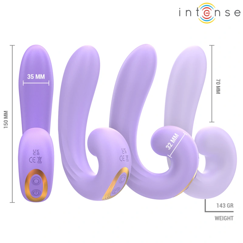 Intense - meryl double vibration clitoris stimulator 2