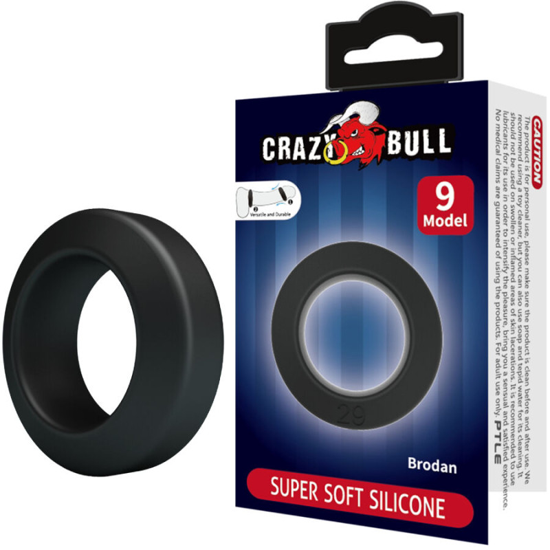 Crazy bull - brodan silicone ring model 9