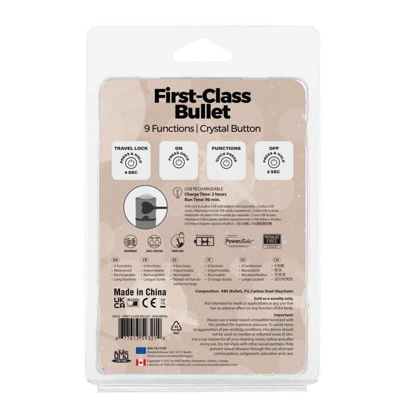 Powerbullet - First Class Mini Bulllet With Crystal 9 Functi 8