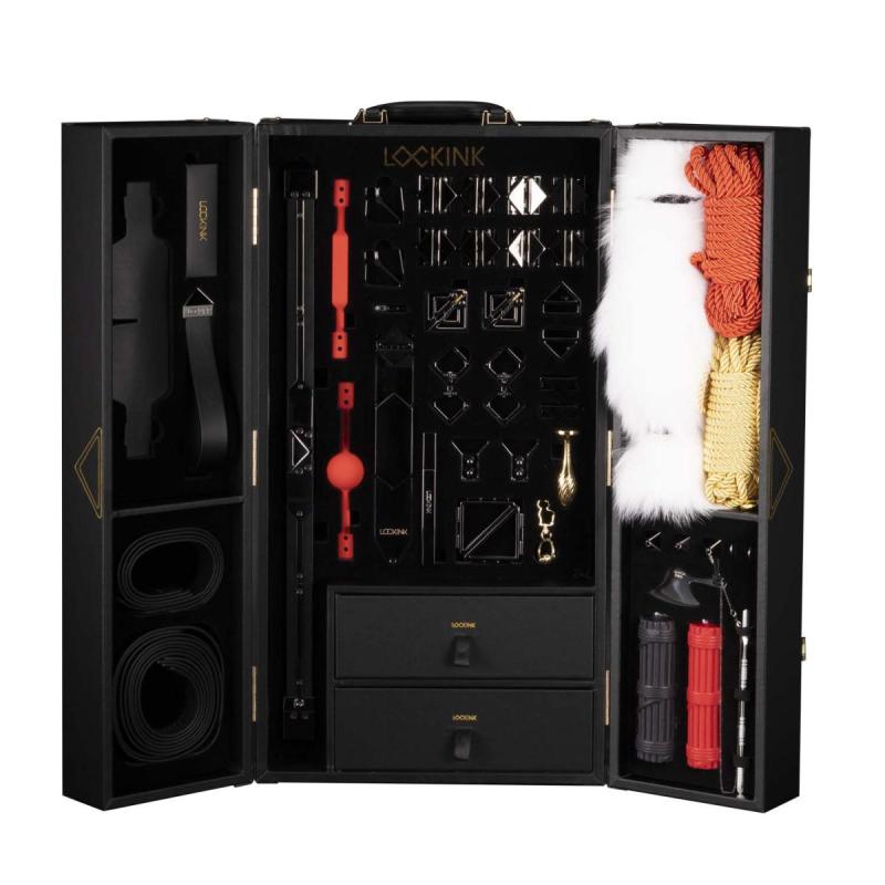 Lockink - All-In-1 Bdsm Play Kit Black