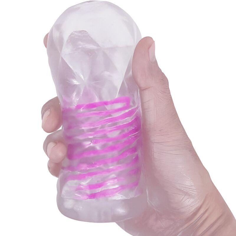 Pretty Love - Fantasy Male Masturbator With Internal Spiral And Balls Transparent 6