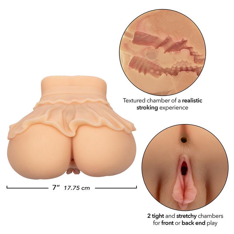 Calexotics - The Peep Show Girl Double Realistic Masturbator Flesh 7