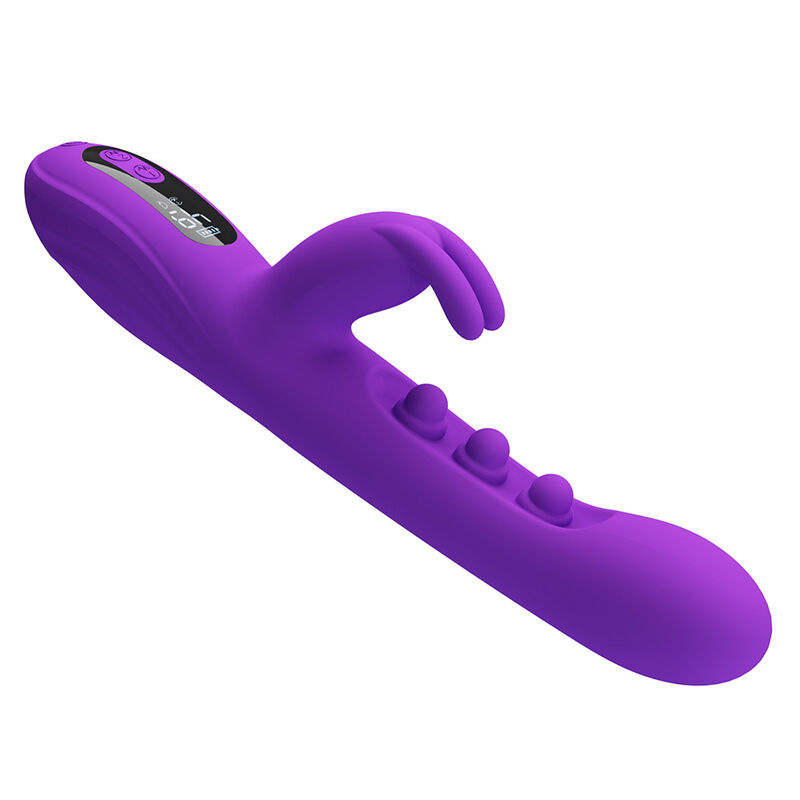 Pretty love - sabien rabbit vibrator with tapping stimulation and purple led 2