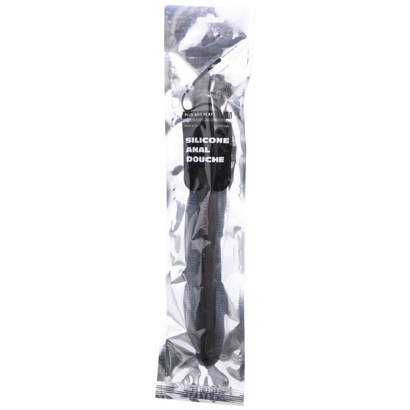 All black - mega ripple shower anal silicone 28.5 cm 1
